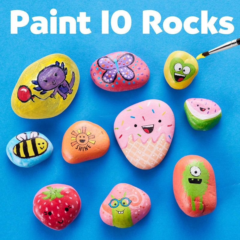 Ігровий набір для малюнків на каменях Creativity For Kids Hide and Seek Rock Painting Kit