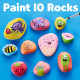 Ігровий набір для малюнків на каменях Creativity For Kids Hide and Seek Rock Painting Kit