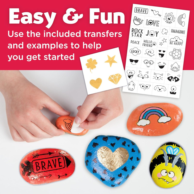 Ігровий набір для малюнків на каменях Creativity For Kids Hide and Seek Rock Painting Kit