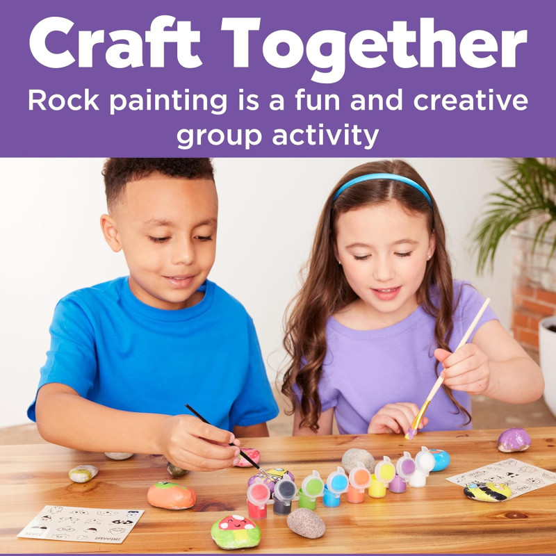 Ігровий набір для малюнків на каменях Creativity For Kids Hide and Seek Rock Painting Kit