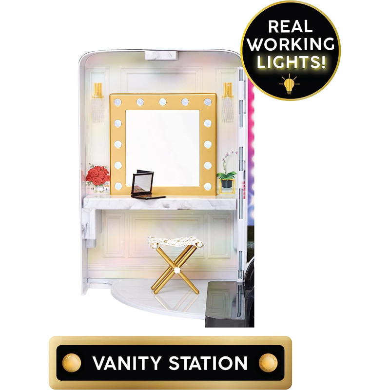 Ігровий набір Рейнбоу Хай автобус та сцена Rainbow High Rainbow Vision World Tour Bus