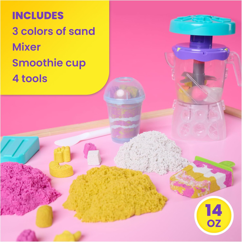 Ігровий набір Міксер для смузі Kinetic Sand Smoothie Mixer Playset