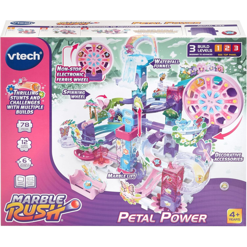 Ігровий набір кулькова доріжка VTech Marble Rush Petal Power
