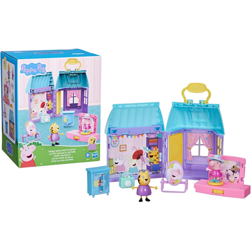 Ігровий набір Танцювальна вечірка Свинки Пеппи Peppa Pig Peppa s Dance Party Playset with House