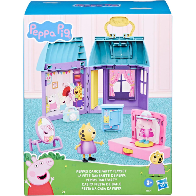 Ігровий набір Танцювальна вечірка Свинки Пеппи Peppa Pig Peppa s Dance Party Playset with House