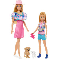 Набор кукол Барби и Стейси Barbie Stacie Doll Set with 2 Pet Dogs Accessories