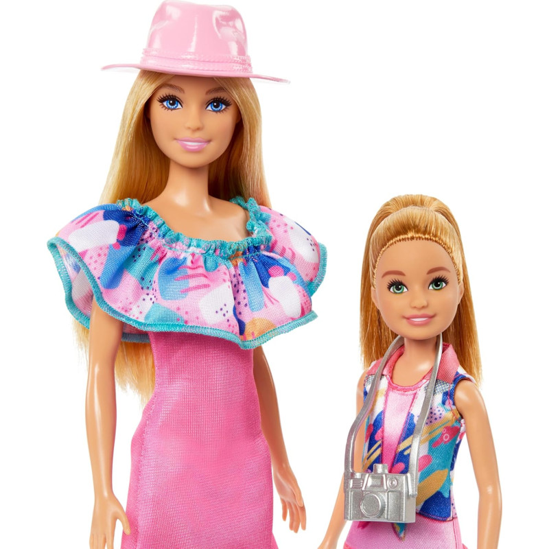 Набір ляльок Барбі та Стейсі Barbie Stacie Doll Set with 2 Pet Dogs Accessories