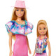 Набір ляльок Барбі та Стейсі Barbie Stacie Doll Set with 2 Pet Dogs Accessories