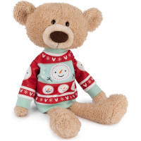  Мягкая игрушка Плюшевый мишка GUND Toothpick with Holiday Sweater Classic Teddy Bear 
