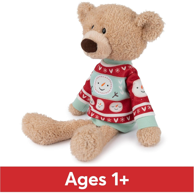  М'яка іграшка Плюшевий ведмедик GUND Toothpick with Holiday Sweater Classic Teddy Bear