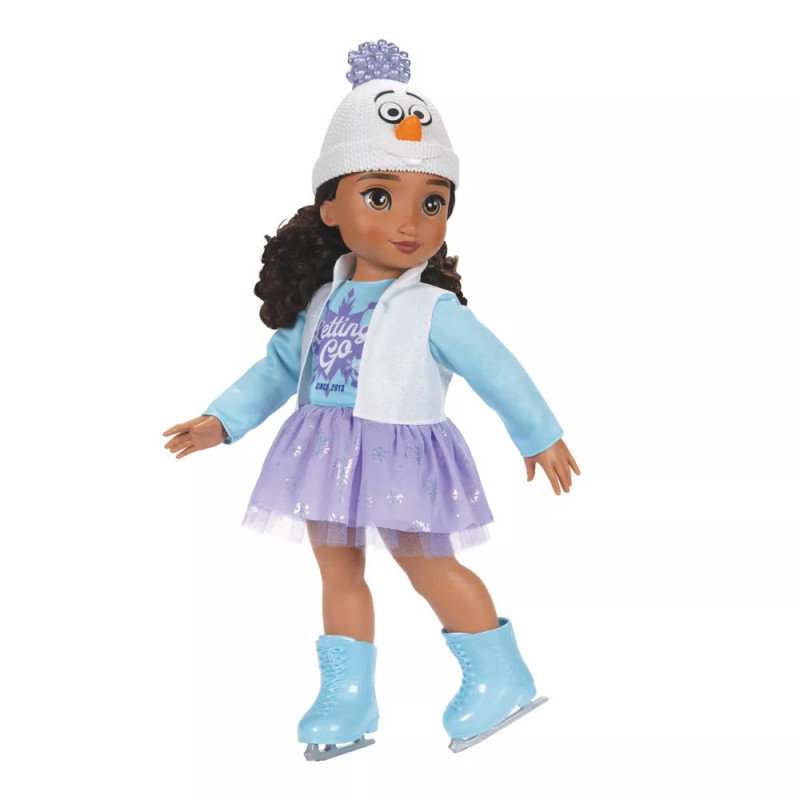 Лялька Ельза Disney ILY 4ever 18 Brunette Ice Skater Outfit Elsa