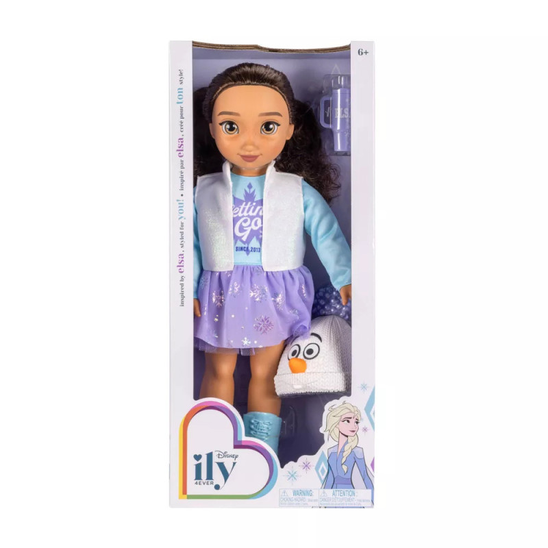 Лялька Ельза Disney ILY 4ever 18 Brunette Ice Skater Outfit Elsa