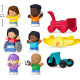 Розвиваючий ігровий набір фігурок Fisher Price Little People Toddler Toys Play for All Figure
