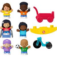Розвиваючий ігровий набір фігурок Fisher Price Little People Toddler Toys Play for All Figure