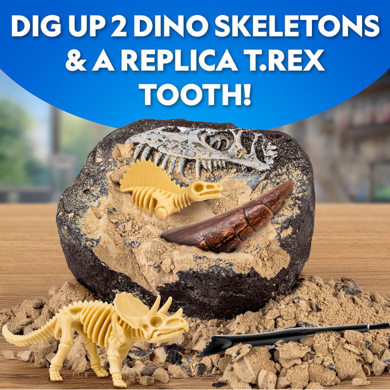 Набір STEM для творчості Унікальні динозаври National Geographic Ultimate Dinosaur Activity Kit 5 Hands