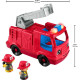 Інтерактивна пожежна машина Fisher Price Little People Toddler Fire Truck Musical Push Along