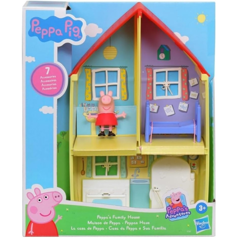 Ігровий набір будиночок Пеппи Peppa Pig Peppa's Adventures Family House Playset
