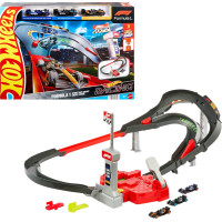 Трек Хот Вилс Трасса Для Гонок Hot Wheels Toy Car Track Set 3 Formula 1 JDY15