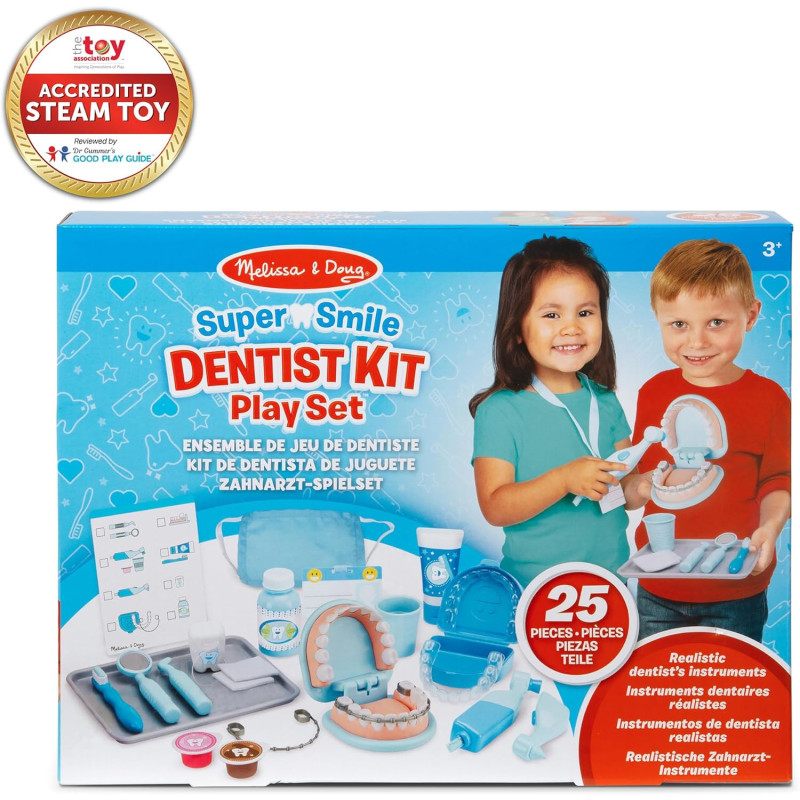 Ігровий набір Стоматолог Melissa and Doug Super Smile Dentist Play Set