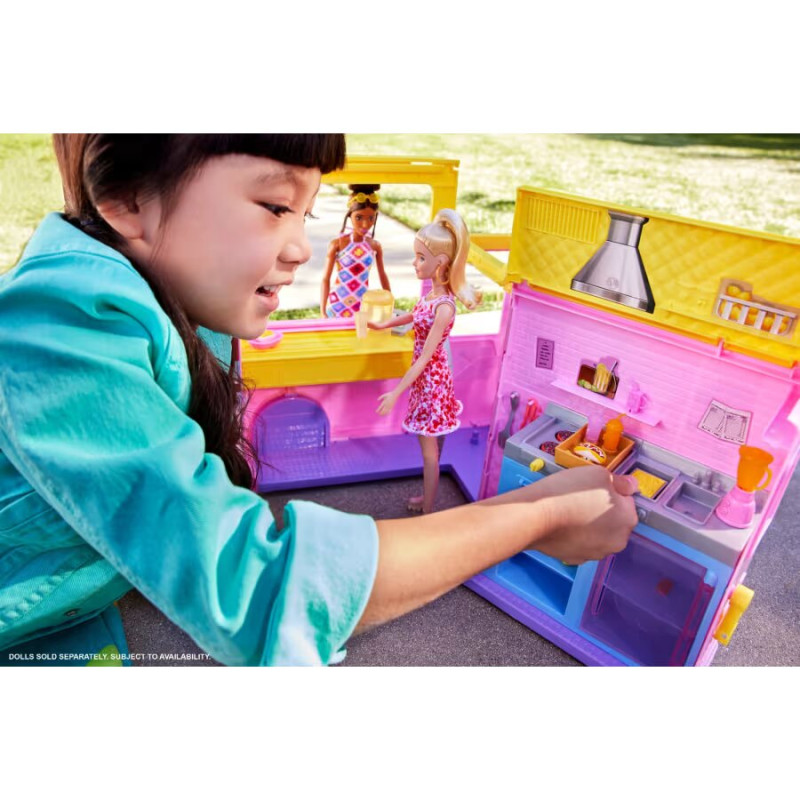 Ігровий набір Барбі Вантажівка з лимонадом Barbie Sets Lemonade Truck Playset