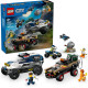 Конструктор Лего переслідування на поліцейському джипі  LEGO City Off Road Police Chase Action Set 60449