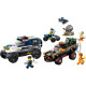 Конструктор Лего переслідування на поліцейському джипі  LEGO City Off Road Police Chase Action Set 60449