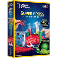 Науковий STEM набір Захоплююча хімія National Geographic Gross Science Kit  45 Gross Science
