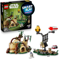 Інтерактивний конструктор Лего Хатина Йоди та тренування джедаїв LEGO Star Wars SMART Play 75422