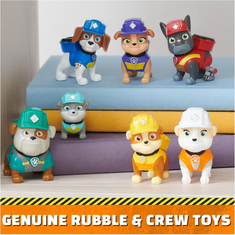 Щенячий патруль набір із 7 фігурок Paw Patrol Rubble Crew Toy Figures 7 Gift Pack