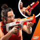 Бластер Нерф Про Гельфайр Примара Nerf Pro Gelfire Ghost Bolt Blaster Removable Boost Barrel F7632