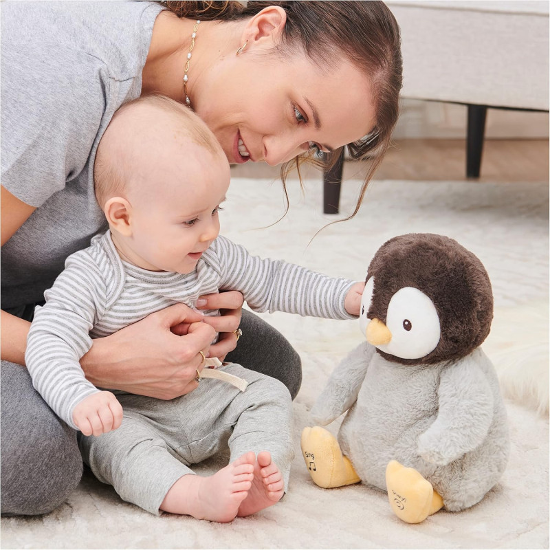 М'яка іграшка Пінгвін GUND Baby Animated Kissy The Penguin Plush