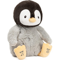 М'яка іграшка Пінгвін GUND Baby Animated Kissy The Penguin Plush