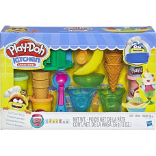 Игровой набор Плей До мороженное Play-Doh Kitchen Creations Ice Cream Party Play Food Set 
