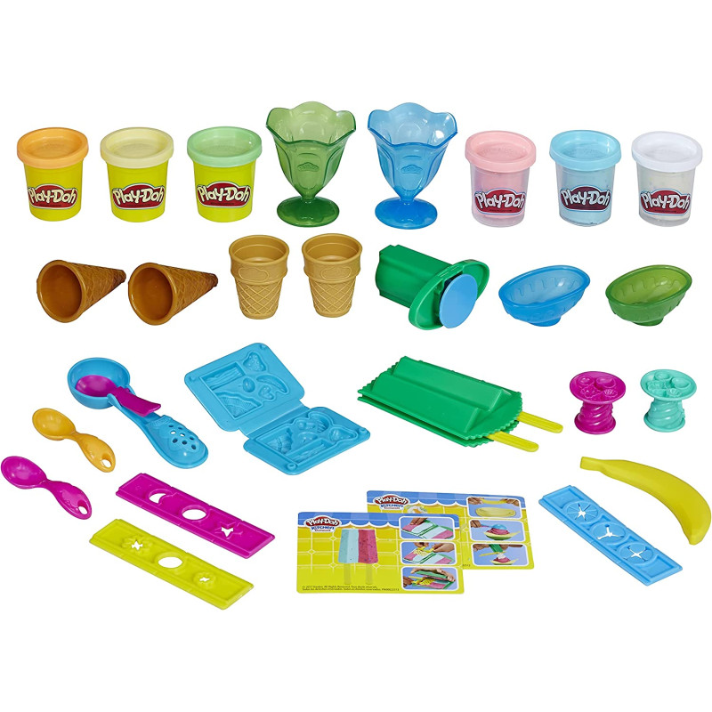 Игровой набор Плей До мороженное Play-Doh Kitchen Creations Ice Cream Party Play Food Set 