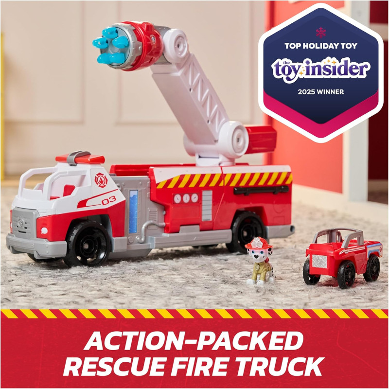 Ігровий набір Щенячий патруль Пожежна машина Paw Patrol Fire Rescue Rapid Reload Fire Truck with Marshall