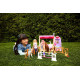 Ігровий набір Лялька Барбі з аксесуарами Barbie Toy Stable Playset with Doll Horse