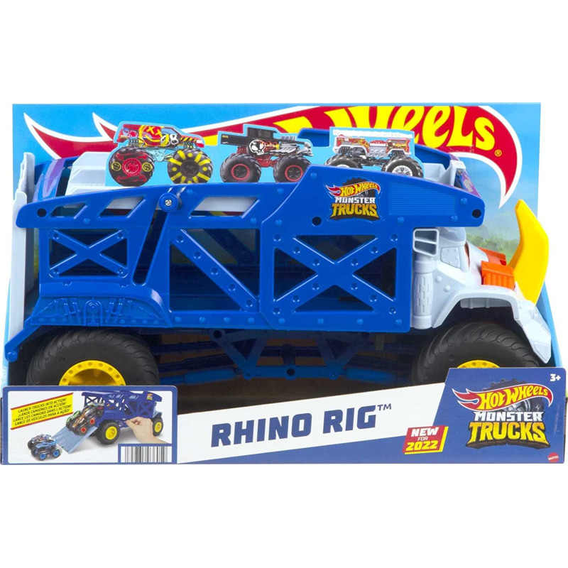 Монстро-транспортер Хот Вілс Hot Wheels Monster Trucks Monster Mover Rhino