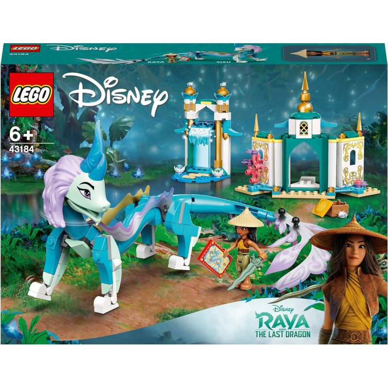 Конструктор Лего Рая і дракон Сісу LEGO Disney Princess Raya and Sisu Dragon 43184